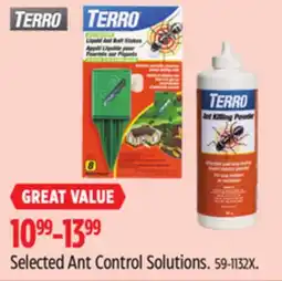 Canadian Tire Selected Ant Control Solutions offer