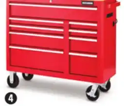 Canadian Tire MAXIMUM Drawer Tool Cabinet with Built-In Power Bar with USB, Solid Wood Top offer