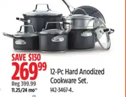 Canadian Tire Paderno 12-Pc Hard Anodized Cookware Set offer