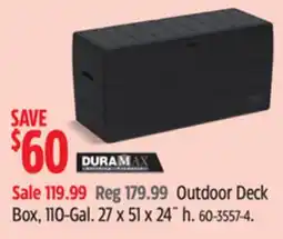 Canadian Tire OUTDOOR DECK BOX offer
