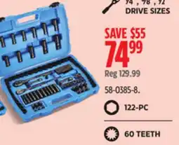 Canadian Tire Mastercraft Socket Set offer