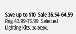 Canadian Tire Selected Lighting Kits offer