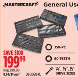 Canadian Tire MASTERCRAFT General Use offer