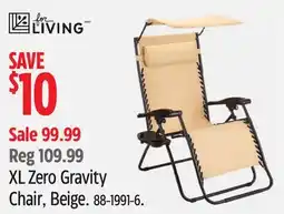 Canadian Tire XL Zero Gravity Chair offer