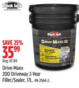 Canadian Tire Black Jack Drive-Maxx 200 Driveway 2-Year Filler/sealer offer