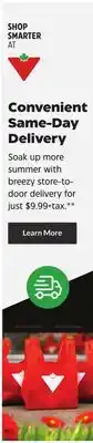 Canadian Tire Shop Smarter - Summer offer