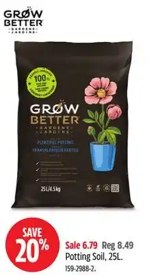 Canadian Tire Potting Soil offer