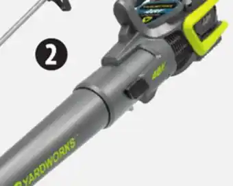 Canadian Tire Yardworks 48V Cordless 400CFM Blower & 13˝ Trimmer Combo with 2Ah Battery & Charger offer