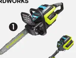 Canadian Tire Yardworks 48V Brushless Chainsaw, 14 with 4Ah Battery & Charger offer
