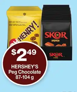 Wholesale Club PEG CHOCOLATE offer