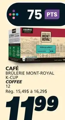IGA BRÛLERIE MONT-ROYAL K-CUP COFFEE offer