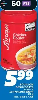 IGA LONEY'S DEHYDRATED BROTH offer
