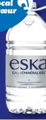 IGA ESKA NATURAL SPRING WATER OR DEMINERALIZED WATER offer
