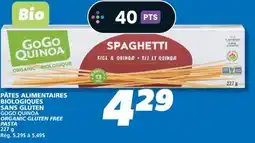 IGA GOGO QUINOA ORGANIC GLUTEN FREE PASTA offer