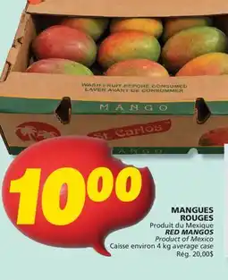 IGA RED MANGOS offer