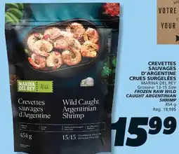IGA MARINA DEL REY FROZEN RAW WILD CAUGHT ARGENTINIAN SHRIMP offer