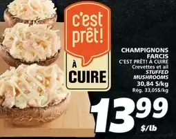 IGA STUFFED MUSHROOMS offer