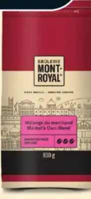 IGA BRÛLERIE MONT-ROYAL GROUND COFFEE offer
