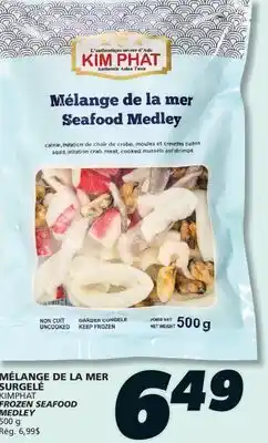 IGA KIMPHAT FROZEN SEAFOOD MEDLEY offer