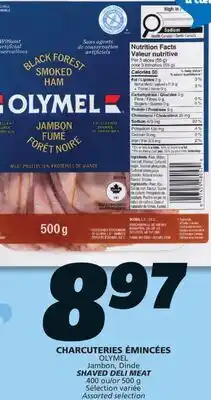 IGA OLYMEL SHAVED DELI MEAT offer