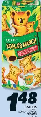 IGA LOTTE KOALA'S MARCH COOKIES offer