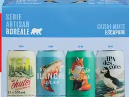 IGA BORÉALE CAISSE MIXTE ESCAPADE BEER offer