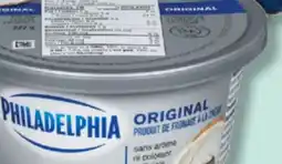 IGA PHILADELPHIA SLICED PROCESS CHEESE PRODUCT, CREAM CHEESE OR DIP offer