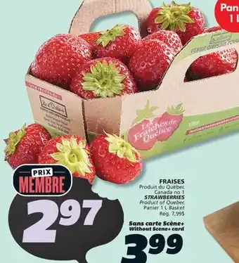 IGA STRAWBERRIES offer