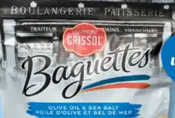 IGA GRISSOL BAGUETTES, TOAST MELBA offer