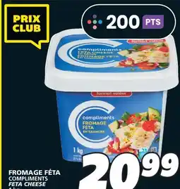 IGA COMPLIMENTS FETA CHEESE offer