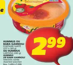 IGA HUMMUS offer