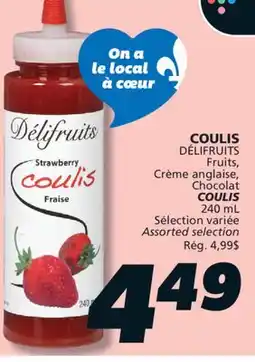 IGA DÉLIFRUITS COULIS offer