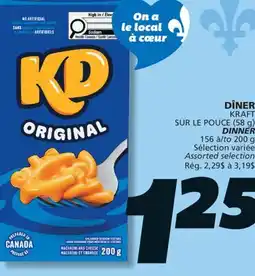 IGA KRAFT DINNER offer