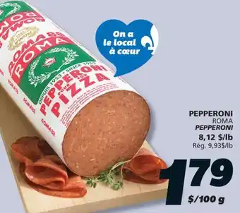 IGA ROMA PEPPERONI offer