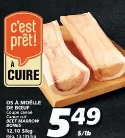 IGA BEEF MARROW BONES offer