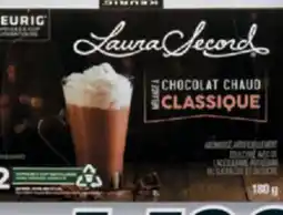 IGA LAURA SECORD K-CUP COFFEE OR HOT CHOCOLATE offer