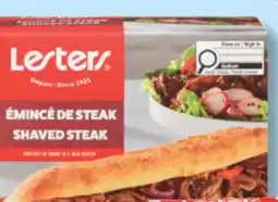 IGA LESTERS SHAVED STEAK OR SLICED SMOKED MEAT offer