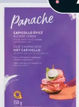IGA PANACHE OLD-FASHIONED HOT CAPICOLLO OR SLICED SALAMI offer