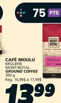 IGA BRÛLERIE MONT-ROYAL GROUND COFFEE offer