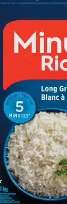 IGA MINUTE RICE PRECOOKED RICE offer