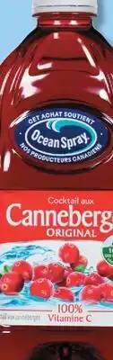 IGA OCEAN SPRAY FRUIT COCKTAIL offer