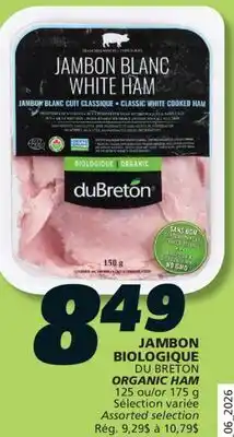 IGA DU BRETON ORGANIC HAM offer