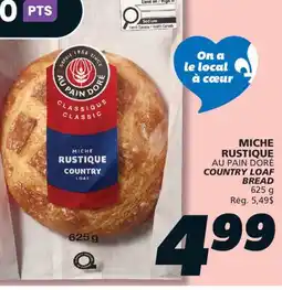 IGA AU PAIN DORÉ COUNTRY LOAF BREAD offer