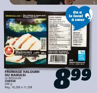 IGA LE BÉDOUIN CHEESE offer