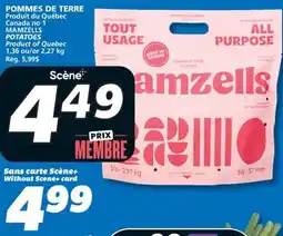 IGA MAMZELLS POTATOES offer