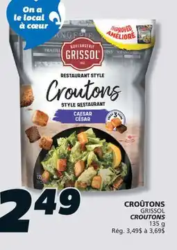 IGA GRISSOL CROUTONS offer
