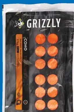 IGA GRIZZLY FROZEN COHO SALMON offer