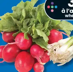 IGA LEAF RADISHES offer