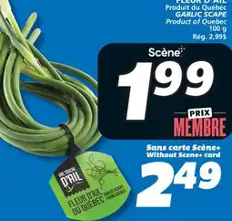 IGA GARLIC SCAPE offer
