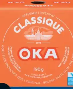 IGA OKA CLASSIQUE CHEESE offer